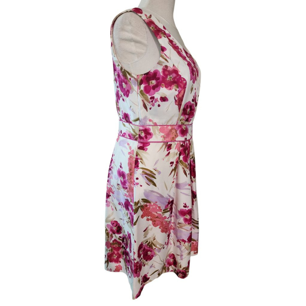 Y2K Studio I 2-Pc Floral Dress & Pink Bolero Shrug Jacket Set Size 12 - Picture 5 of 14